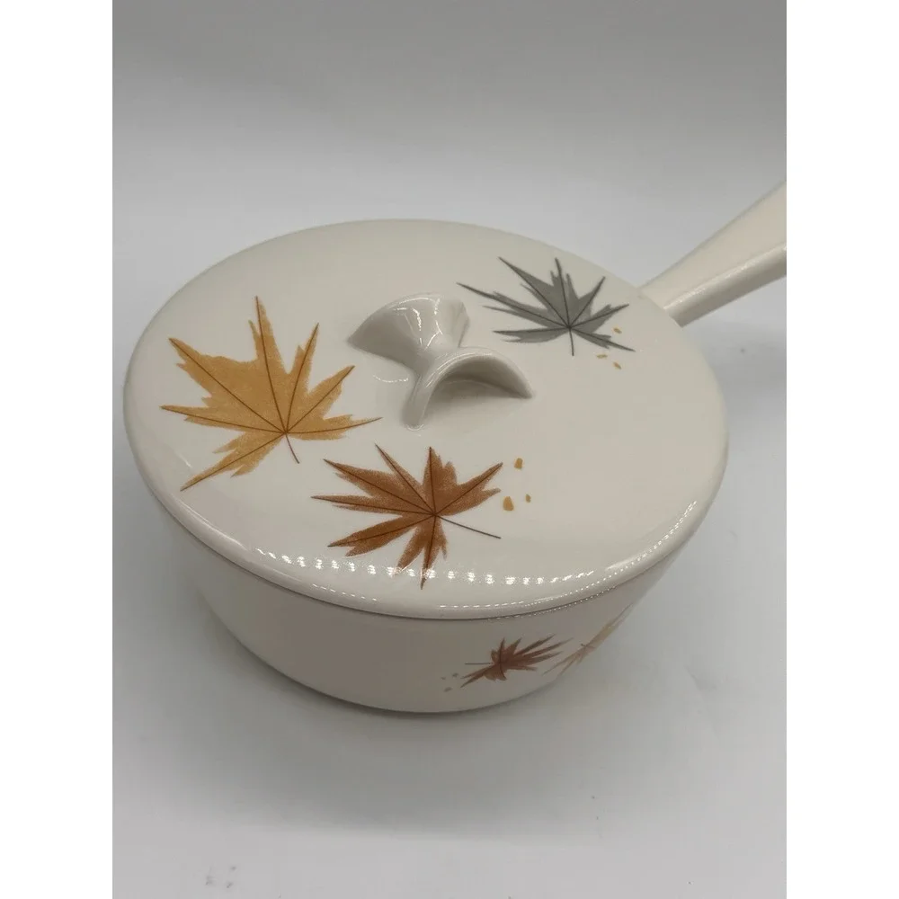 Vintage‎ Ben Seibel Informal Iroquois Harvest Time Saucepan w/Lid
